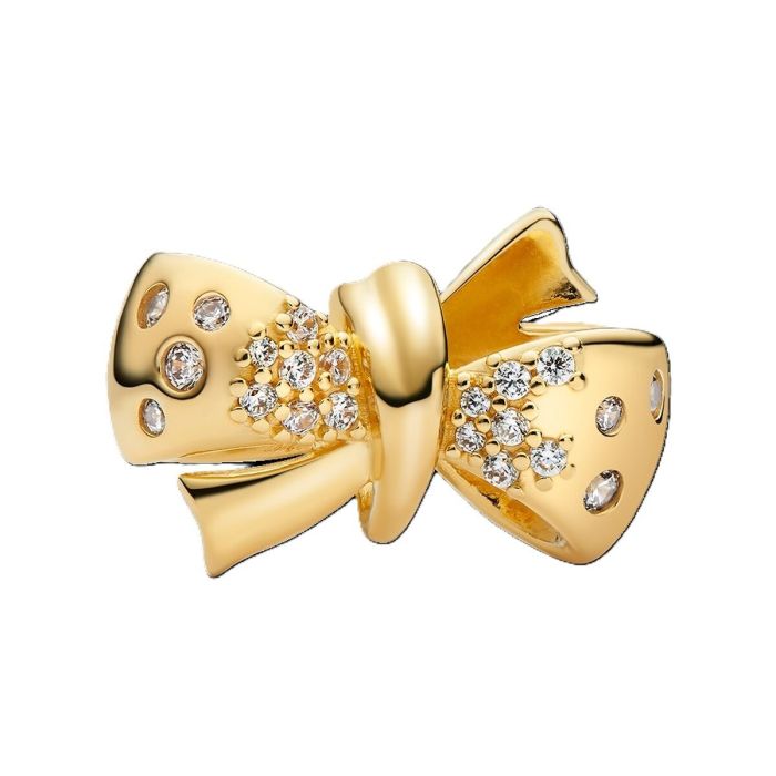 Perle de verre Femme Pandora 763442C01 Doré