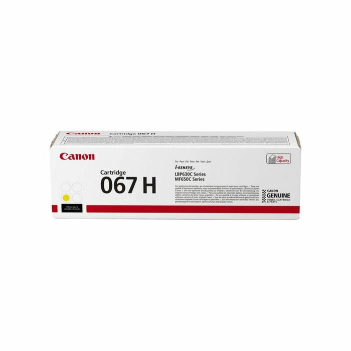 Toner original Canon 067H Jaune 1 Toner original Canon 067H Jaune 1