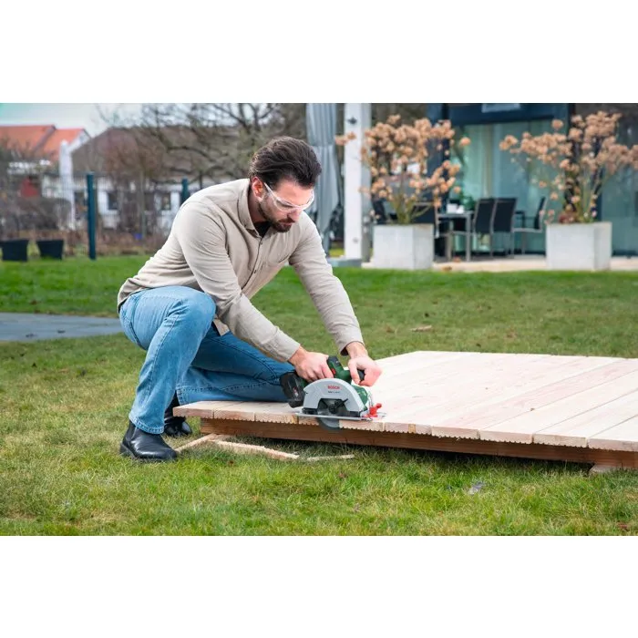 Bosch Scie Circulaire Sans Fil 18V EasyCirc 18V-48 avec Batterie, Diamètre de Lame 48 mm