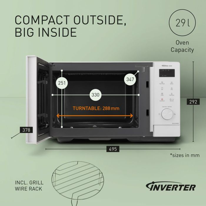 Micro-ondes avec Gril Panasonic 7 Micro-ondes avec Gril Panasonic 7