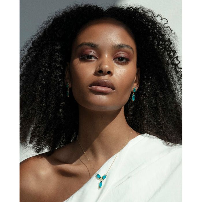 Collier Femme Viceroy 2304C100-52 Doré Bleu 2