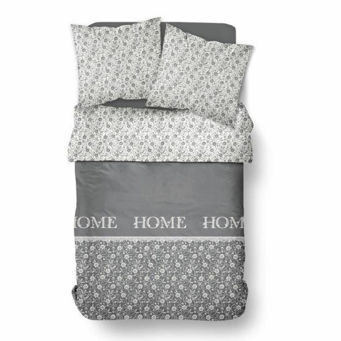 Today Housse de couette CHARME Chambray Gris oscuro Capucine 260 x 240 cm TOD1700217739031