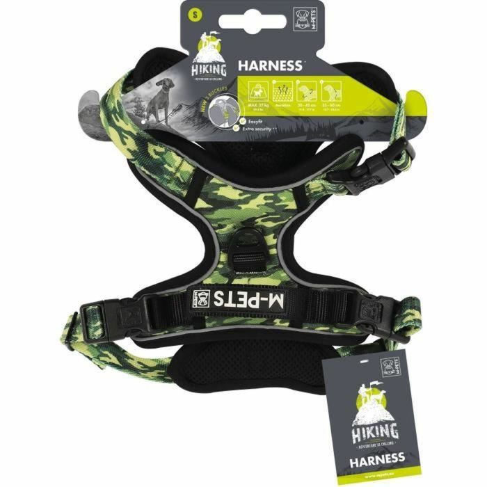 Harnais pour Chien MPETS HIKING Vert S 1