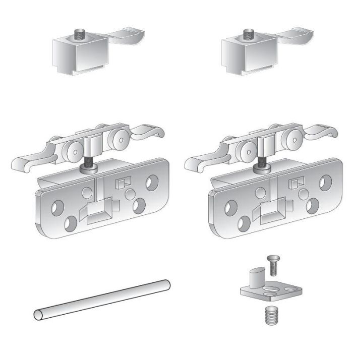 TERNO Kit Herrajes Leader 1 Puerta 10Kg