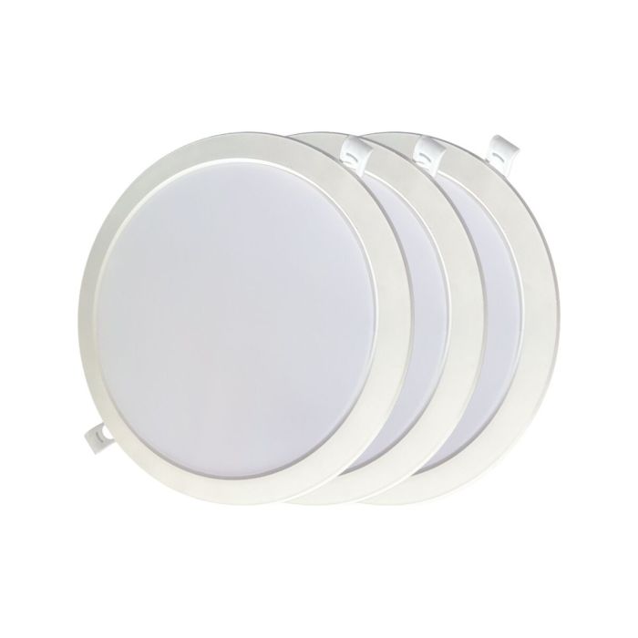 Downlight LED EDM 31568 F 18 W 1820 Lm 3 Unités (4000 K) 0 Downlight LED EDM 31568 F 18 W 1820 Lm 3 Unités (4000 K) 0