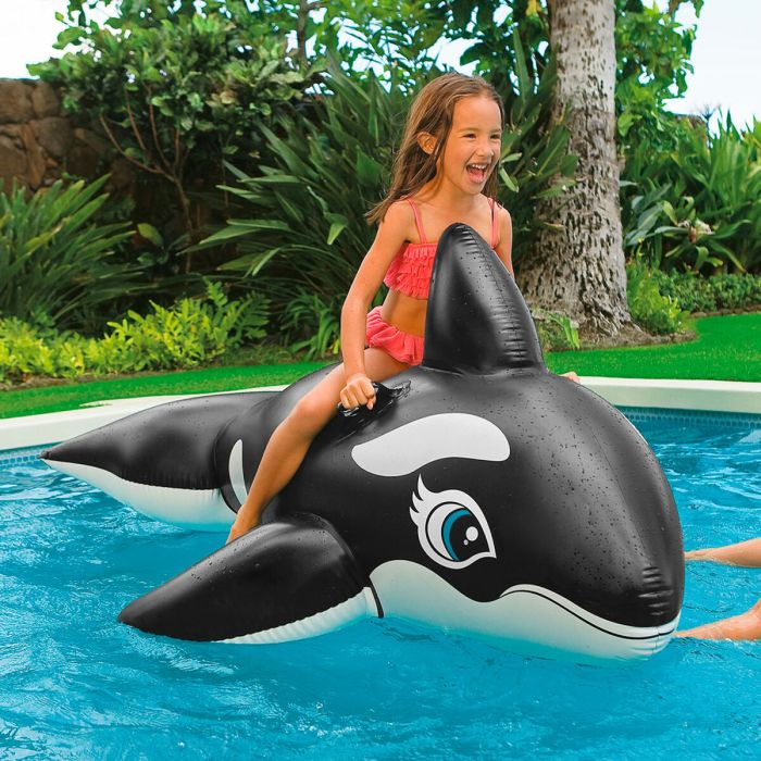 Personnage pour piscine gonflable Intex Baleine 193 x 76 x 119 cm (6 Unités) 2