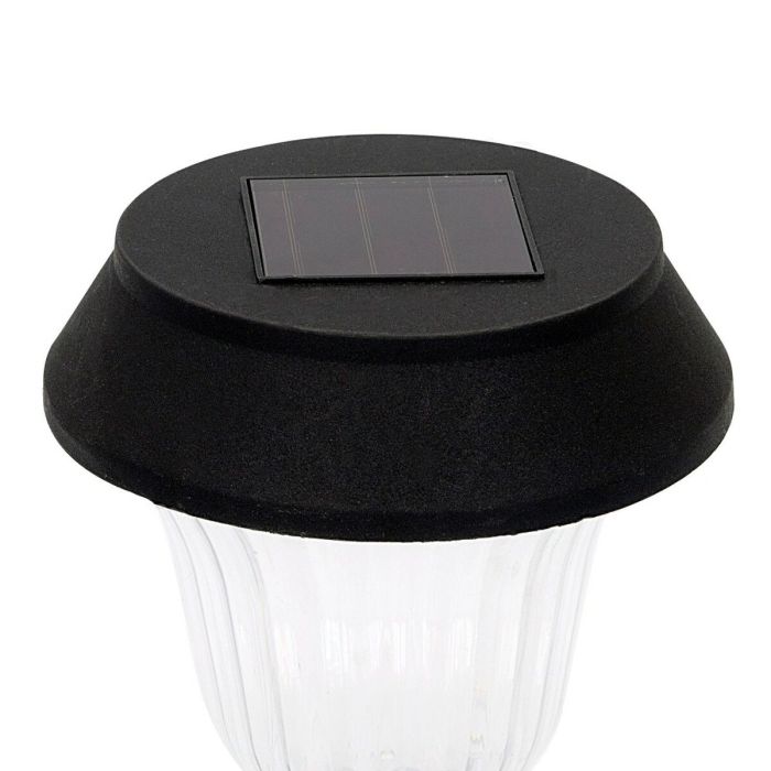 Set de bornes de jardin solaires Aktive 6 Pièces Acier inoxydable Plastique 10 x 38 x 10 cm (4 Unités) 2