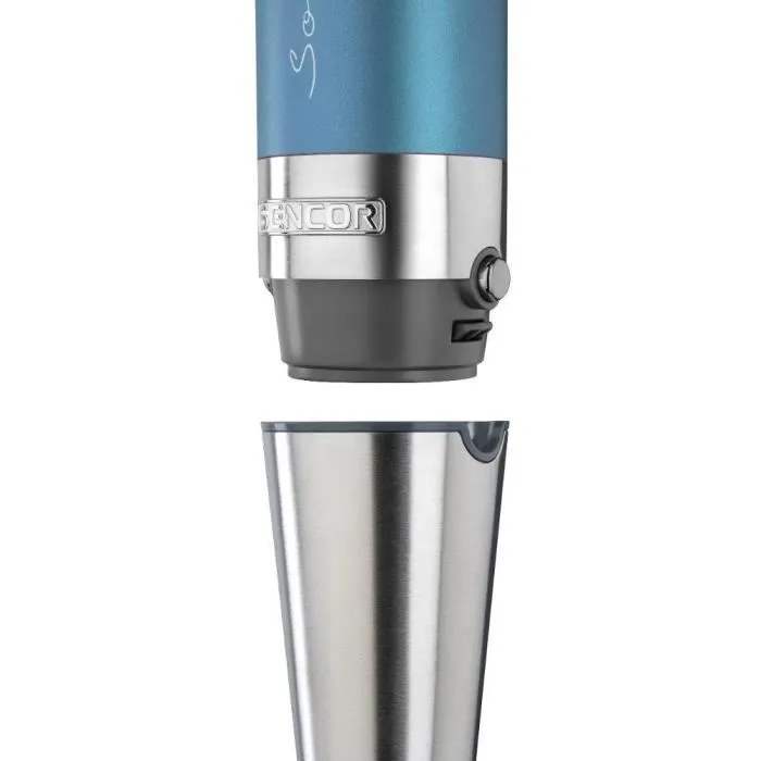 Sencor SHB 5602BL-EUE3 Mixeur plongeant 4 en 1 1200W avec technologie TITANIUM QuadBlade, 20 vitesses, poignée ergonomique, accessoires acier inoxydable, 6 ans garantie Sencor SHB 5602BL-EUE3 Mixeur plongeant 4 en 1 1200W avec technologie TITANIUM QuadBlade, 20 vitesses, poignée ergonomique, accessoires acier inoxydable, 6 ans garantie