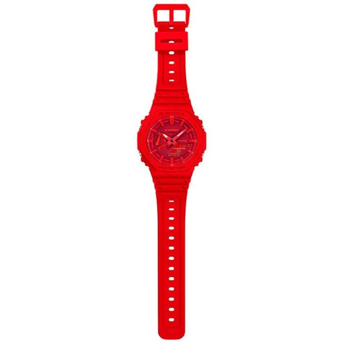 Montre Unisexe Casio GA-2100-4AER Rouge Multifonction 4