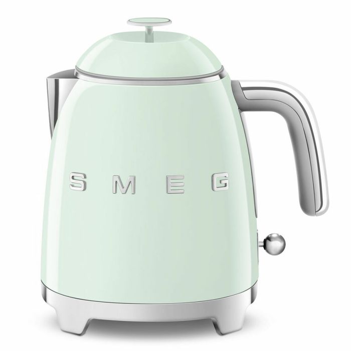 SMEG KLF05PGEU Mini Bouilloire, 0,8 L, Pastel Vert, Acier inoxydable