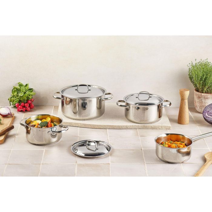Batterie de cuisine - Tous feux dont induction - COSY & TRENDY-DAILY - Acier inoxydable - 7 pieces 2 Batterie de cuisine - Tous feux dont induction - COSY & TRENDY-DAILY - Acier inoxydable - 7 pieces 2