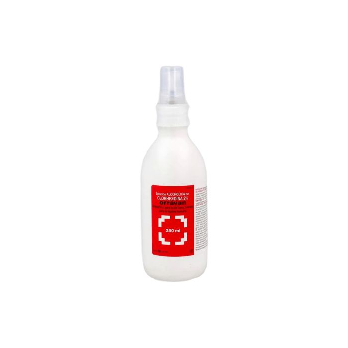 Spray désinfectant Orravan CLORHEXIDINA 2% 250 ml Antiseptique Chlorhexidine 0 Spray désinfectant Orravan CLORHEXIDINA 2% 250 ml Antiseptique Chlorhexidine 0
