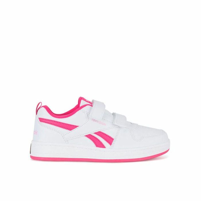 Chaussures de Sport pour Enfants Reebok Royal Prime 2.0 2V Blanc Rose Fuchsia