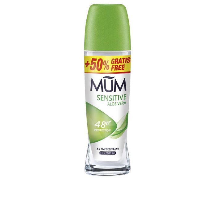 Mum Déo Roll-On À L&#39;Aloe Vera Et Au Jojoba Sensitive Care 75 mL