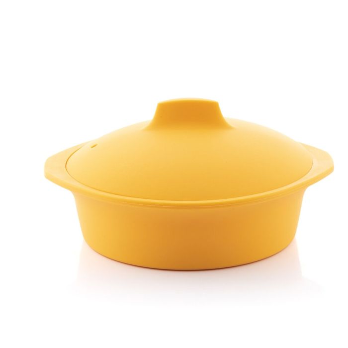 Cuiseur à Vapeur en Silicone Multifonction avec Recettes Silicotte InnovaGoods 4