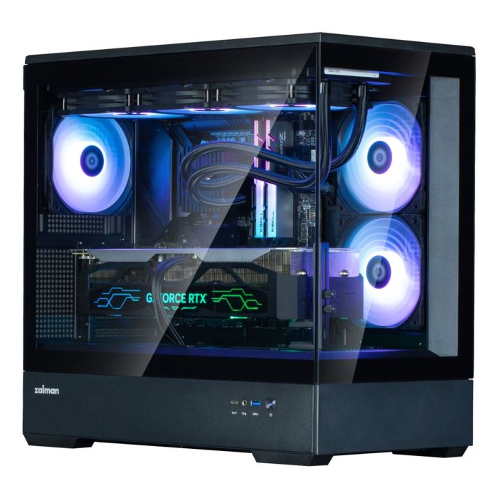 Boîtier ATX semi-tour Zalman P30 V2 Noir 11