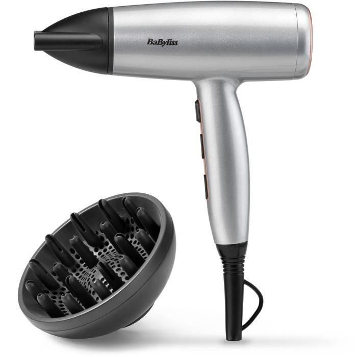 Seche-cheveux - BABYLISS - D580DE - Cosmos - 2100 W - Diffuseur - Léger et compact 1 Seche-cheveux - BABYLISS - D580DE - Cosmos - 2100 W - Diffuseur - Léger et compact 1