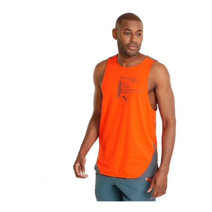 T-shirt à manches courtes homme Puma Train Everfresh Tank Orange 6