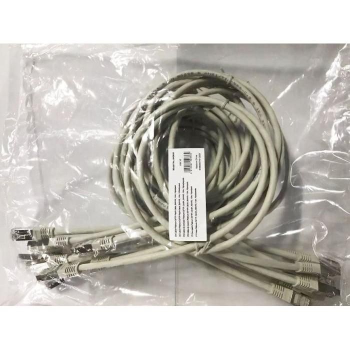 Equip Patchkabel Cat6A 10x/set S/FTP 2xRJ45 1.00m gr Plat. 3 Equip Patchkabel Cat6A 10x/set S/FTP 2xRJ45 1.00m gr Plat. 3