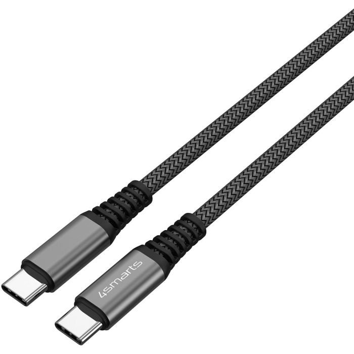 4smarts USB-C auf USB-C Kabel PremiumCord 100W 1.5m. schwarz 2 4smarts USB-C auf USB-C Kabel PremiumCord 100W 1.5m. schwarz 2