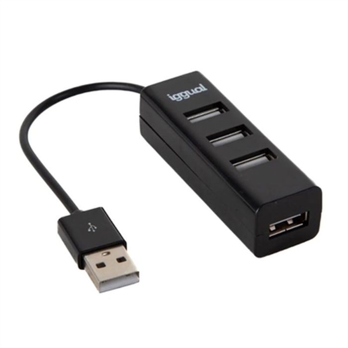 Hub USB iggual IGG318997 0 Hub USB iggual IGG318997 0