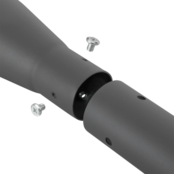 Colonne de Lampadaire Cylindrique 3M Démontable Gris Aluminium 1.8mm pour Lampadaires 76mm 1 Colonne de Lampadaire Cylindrique 3M Démontable Gris Aluminium 1.8mm pour Lampadaires 76mm 1