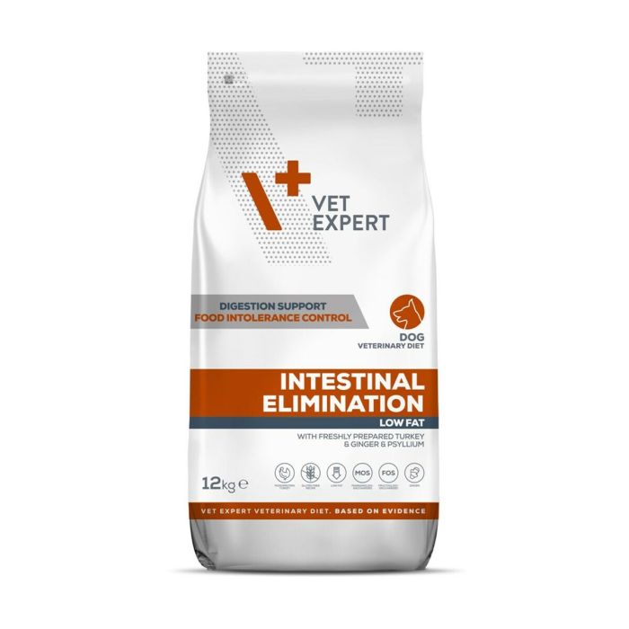 Nourriture VETEXPERT Intestinal Elimination Dog Dinde 12 kg