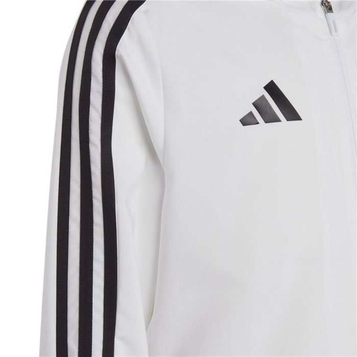 Veste de Sport pour Enfants Adidas Tiro 23 Blanc Veste de Sport pour Enfants Adidas Tiro 23 Blanc