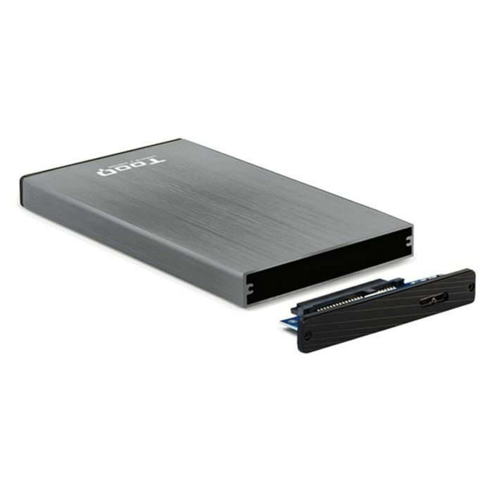 Boîtier Externe TooQ TQE-2527G 2,5" SATA USB 3.0 Gris Noir/Gris 2,5" 0 Boîtier Externe TooQ TQE-2527G 2,5" SATA USB 3.0 Gris Noir/Gris 2,5" 0