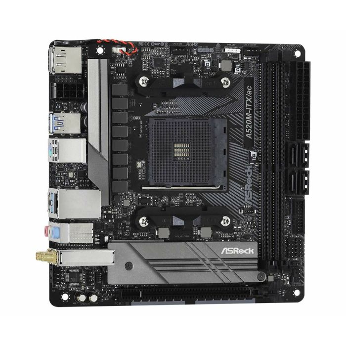 Carte Mère ASRock A520M-ITX/AC AMD AM4 AMD 10