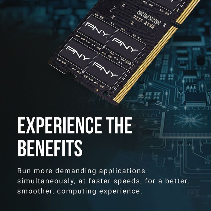 Mémoire RAM PNY MN8GSD43200-TB 8 GB DDR4 3200 MHz CL22 2