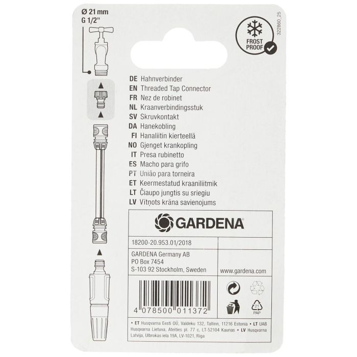 Buse Gardena 18200-20 Adaptateur (1/2") 3