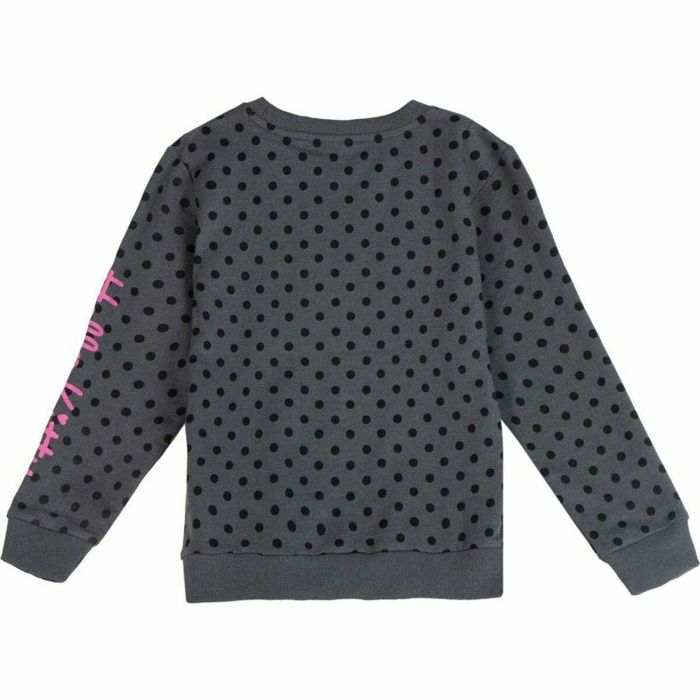 Sweat-shirt Enfant Hello Kitty Gris foncé 8