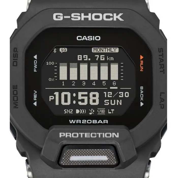 Casio G-Shock GBD-200-1ER Montre Multifonction Noir Résistante aux Chocs 1 Casio G-Shock GBD-200-1ER Montre Multifonction Noir Résistante aux Chocs 1