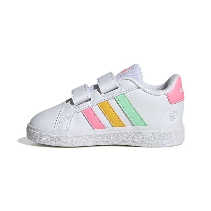 Chaussures de Sport pour Enfants Adidas Grand Court 2.0 CF Blanc M 3 Chaussures de Sport pour Enfants Adidas Grand Court 2.0 CF Blanc M 3