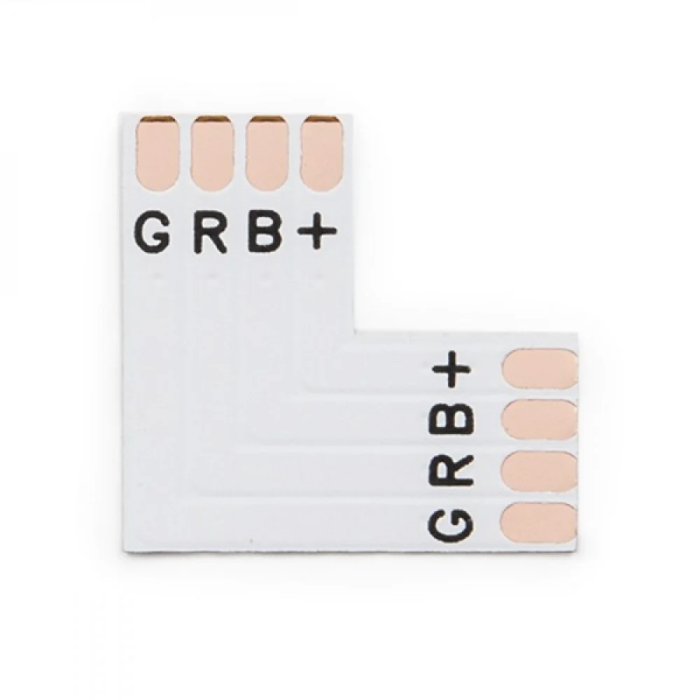 Connecteur en L pour Bandes LED RGB 10mm 0