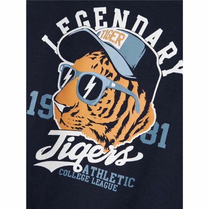 T shirt à manches courtes Enfant Name It Nmmvux Bleu 1