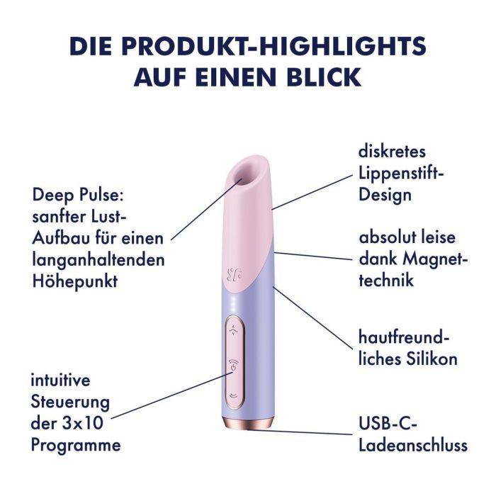 Aspirateur à clitoris Satisfyer Rose 7