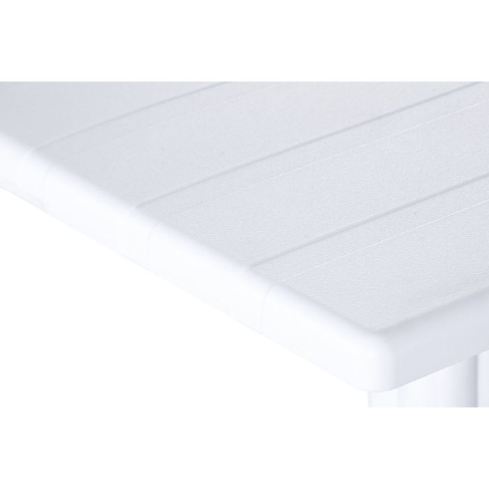 Table de Salle à Manger Home ESPRIT Blanc Métal polypropylène 70 x 70 x 75 cm 2