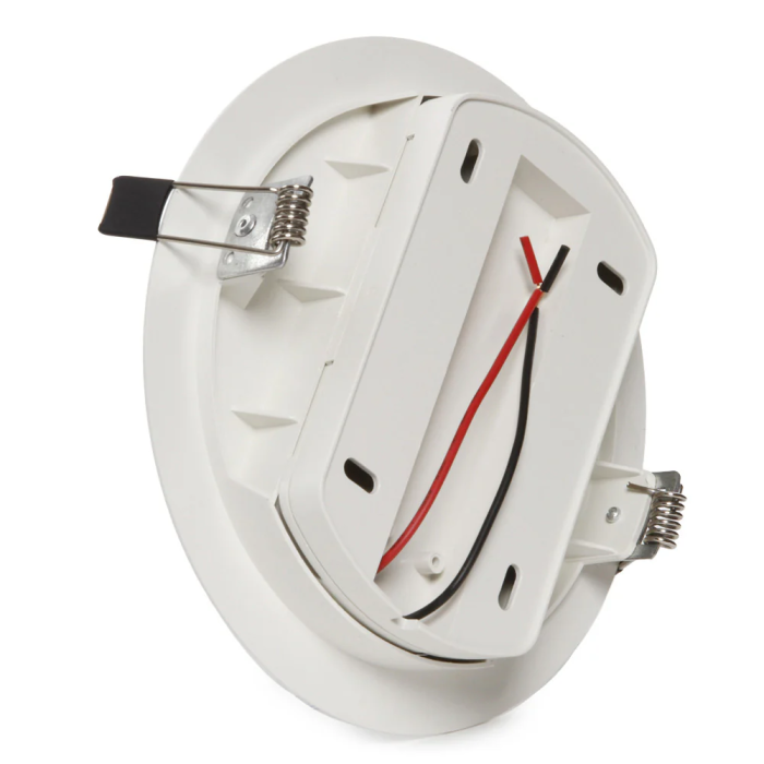 Base Monofásico Blanco para Focos de Carril LED 2