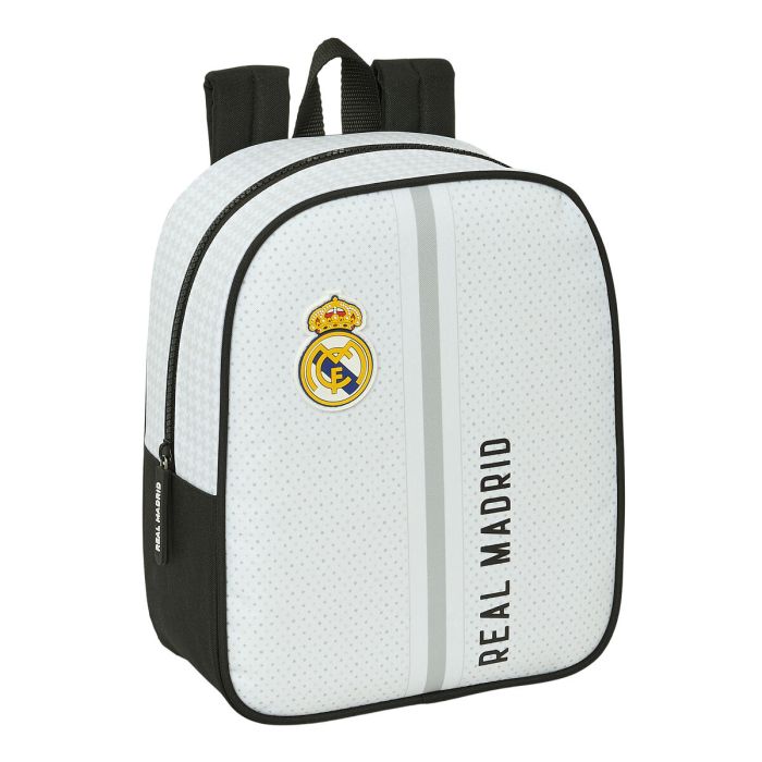 Sac à dos enfant Real Madrid C.F. 24/25 Blanc Gris 22 x 27 x 10 cm 0 Sac à dos enfant Real Madrid C.F. 24/25 Blanc Gris 22 x 27 x 10 cm 0
