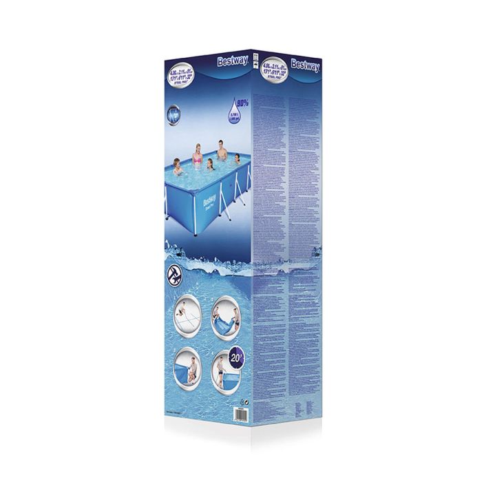 Bestway Piscine Rigide Adulte 400x211x81 cm Jardin 56405 2
