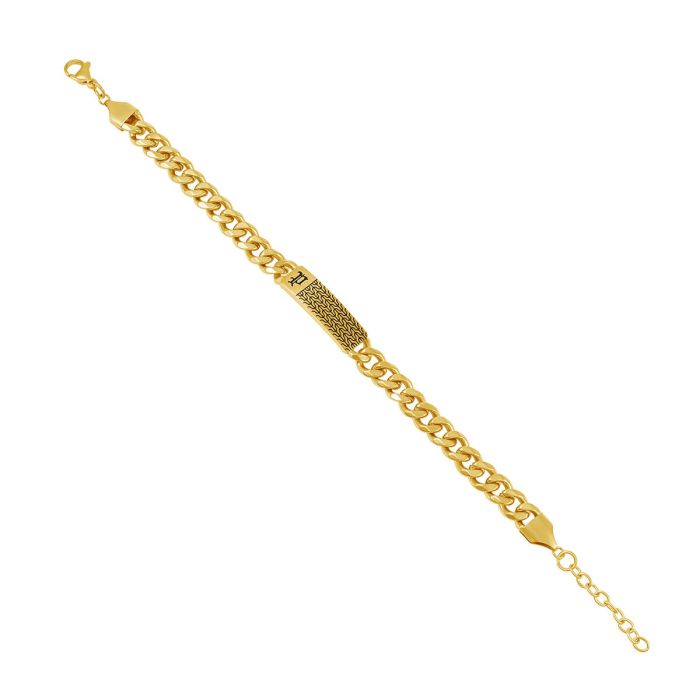 Bracelet Homme Police PEAGB0078102 Doré 1 Bracelet Homme Police PEAGB0078102 Doré 1