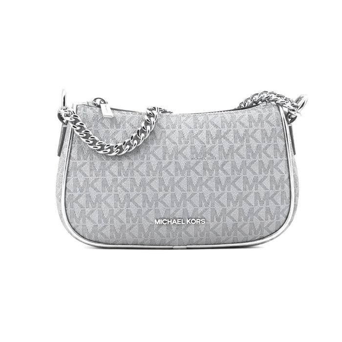 Sac à Bandoulière Michael Kors Carmela Gris 20 x 12 x 7 cm
