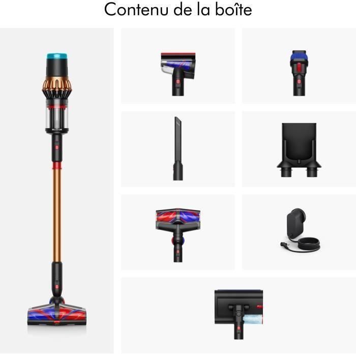 DYSON V16 Piston Animal Submarine - Aspirateur balai sans fil - Puissance 350 Airwatts - 3 en 1 : aspire, lave, aspirateur a main DYSON V16 Piston Animal Submarine - Aspirateur balai sans fil - Puissance 350 Airwatts - 3 en 1 : aspire, lave, aspirateur a main