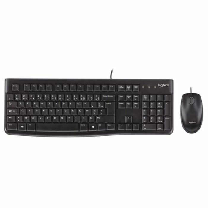 Clavier et Souris Optique Logitech 920-002562 Noir Anglais QWERTY 6