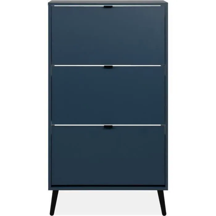 Zapatero VIGO 49A Nuit Bleue Pieds Bois Massif 70 x 24 x 125 cm 2