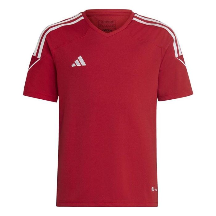 Maillot de Football à Manches Courtes pour Enfants Adidas HR4619 (5-6 Ans)