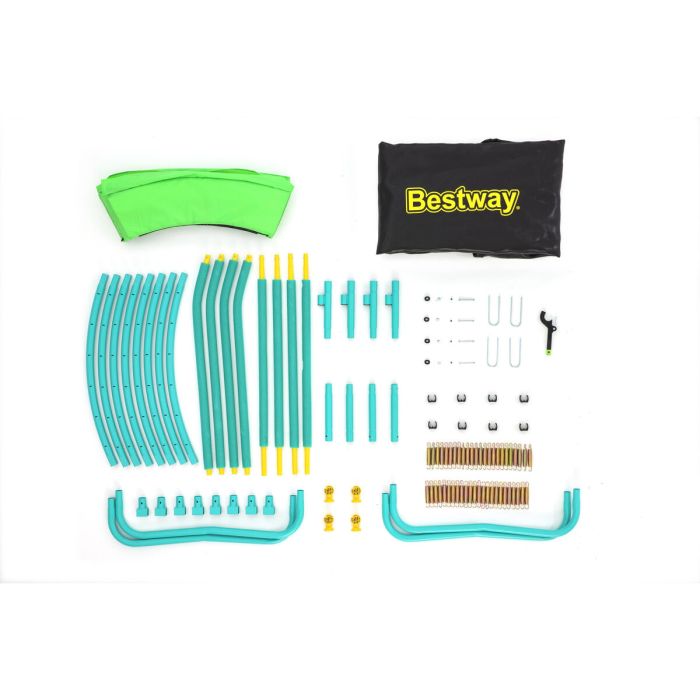 Bestway Cama de Saltar 244x220 cm +6 Años Jardin 59102 4