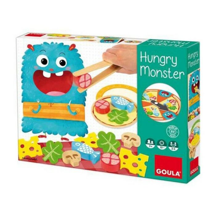 Jeu d'adresse pour bébé Hungry Monster Goula 53172 1 Jeu d'adresse pour bébé Hungry Monster Goula 53172 1